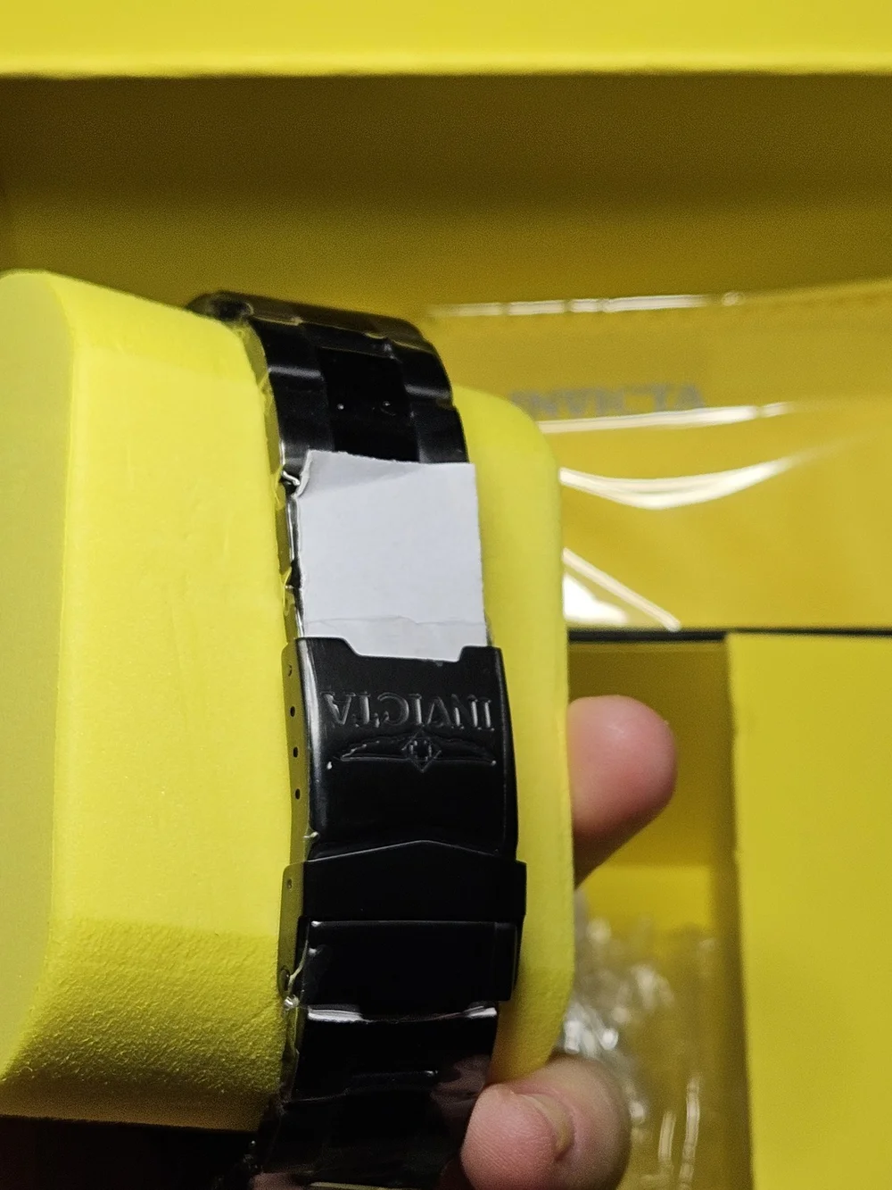 NWT Invicta Pro Diver Vectide Sunset Watch Black Stainless Steel 50976